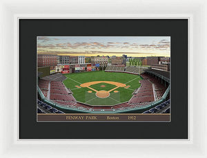 Fenway Park 1912 - Framed Print