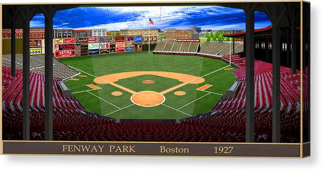 Fenway Park 1915 - Canvas Print