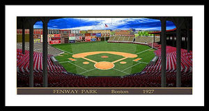 Fenway Park 1915 - Framed Print