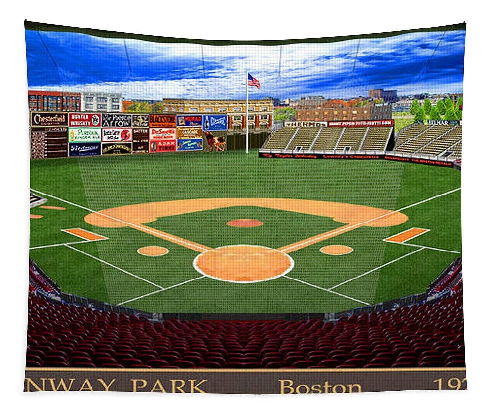 Fenway Park 1915 - Tapestry