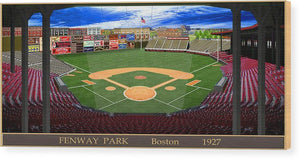 Fenway Park 1915 - Wood Print