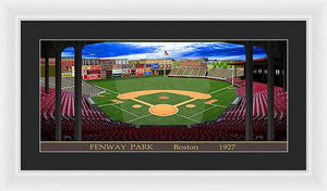 Fenway Park 1915 - Framed Print