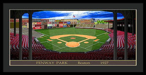 Fenway Park 1915 - Framed Print