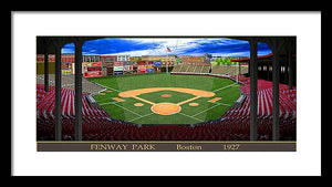 Fenway Park 1915 - Framed Print