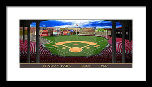 Fenway Park 1915 - Framed Print