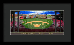 Fenway Park 1915 - Framed Print