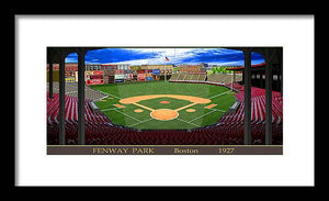 Fenway Park 1915 - Framed Print