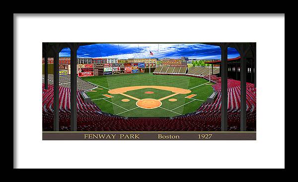 Fenway Park 1915 - Framed Print