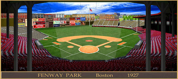 Fenway Park 1915 - Art Print
