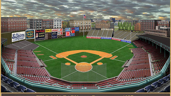 Fenway Park 1927 - Art Print