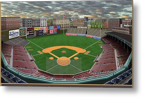 Fenway Park 1927 - Metal Print