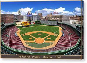 Fenway Park 1934 - Canvas Print