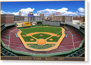 Fenway Park 1934 - Canvas Print