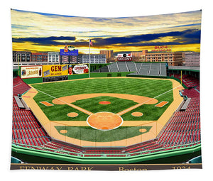 Fenway Park 1934 - Tapestry