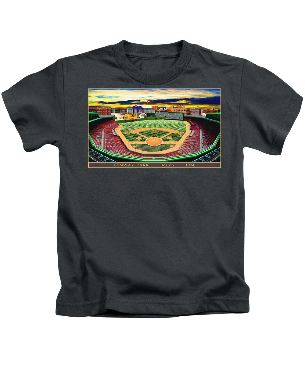 Fenway Park 1934 - Kids T-Shirt