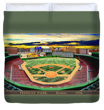 Load image into Gallery viewer, Fenway Park 1934 - Duvet Cover
