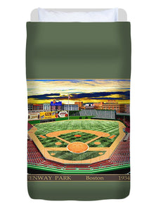 Fenway Park 1934 - Duvet Cover