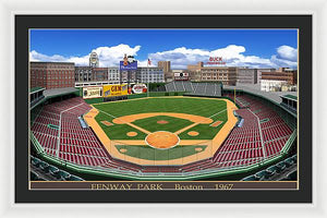 Fenway Park 1934 - Framed Print