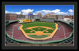 Fenway Park 1934 - Framed Print