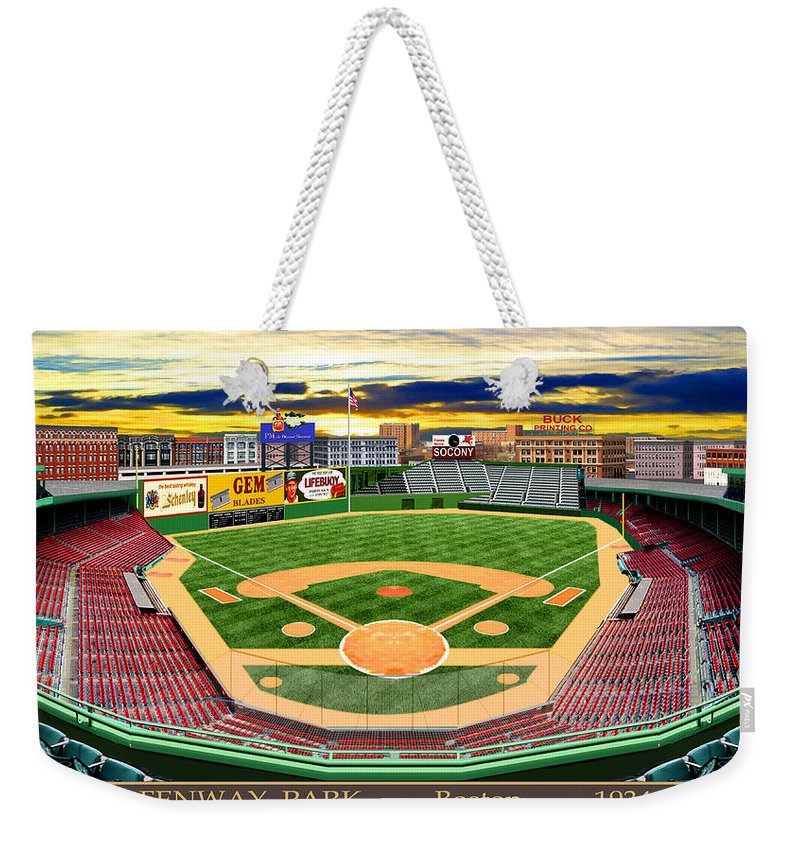 Fenway Park 1934 - Weekender Tote Bag