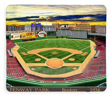 Load image into Gallery viewer, Fenway Park 1934 - Blanket
