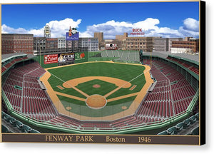 Fenway Park 1946 - Canvas Print