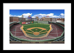 Fenway Park 1946 - Framed Print