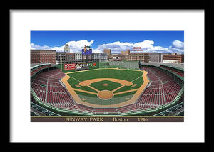 Fenway Park 1946 - Framed Print