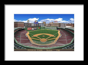 Fenway Park 1946 - Framed Print