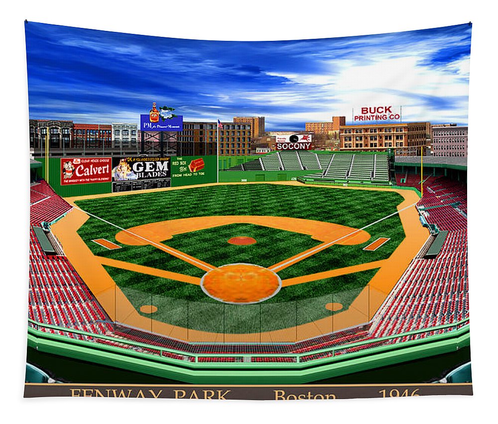 Fenway Park 1946 - Tapestry