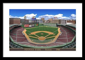 Fenway Park 1946 - Framed Print