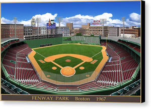 Fenway Park 1967 - Canvas Print