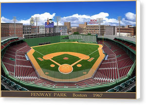 Fenway Park 1967 - Canvas Print