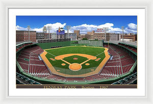 Fenway Park 1967 - Framed Print