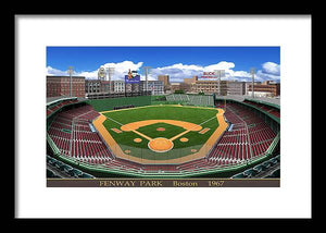 Fenway Park 1967 - Framed Print