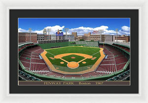 Fenway Park 1967 - Framed Print