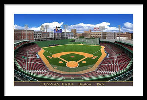 Fenway Park 1967 - Framed Print