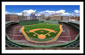 Fenway Park 1967 - Framed Print