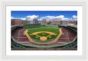 Fenway Park 1967 - Framed Print