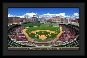 Fenway Park 1967 - Framed Print