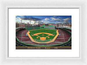 Fenway Park 1986 - Framed Print