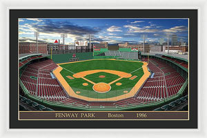 Fenway Park 1986 - Framed Print