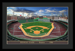 Fenway Park 1986 - Framed Print