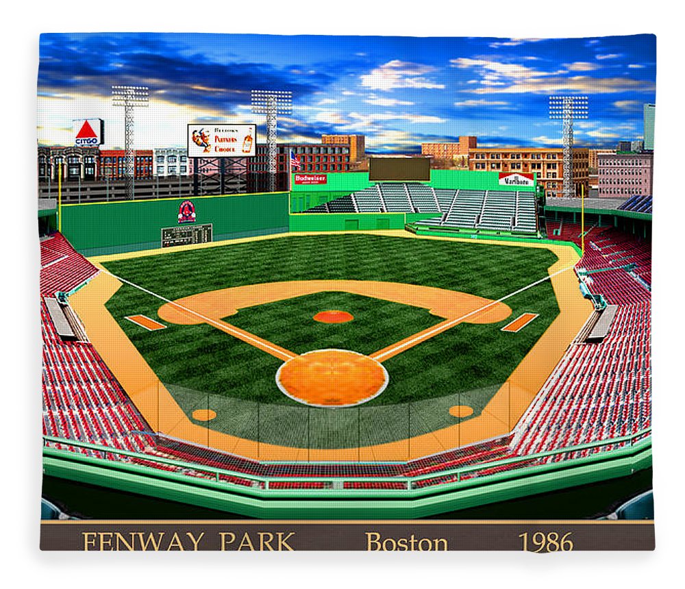 Fenway Park 1986 - Blanket