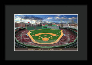 Fenway Park 1986 - Framed Print