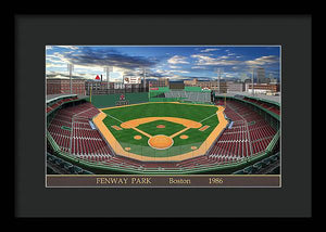 Fenway Park 1986 - Framed Print