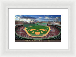 Fenway Park 1986 - Framed Print