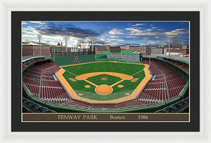 Fenway Park 1986 - Framed Print