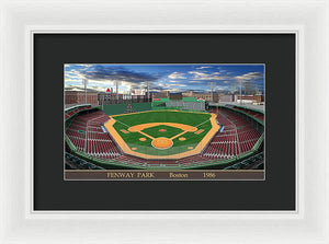 Fenway Park 1986 - Framed Print