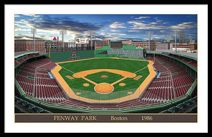 Fenway Park 1986 - Framed Print